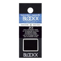 BLOCKX Watercolour Half Pan S2 253 Ultramarine Deep Blue